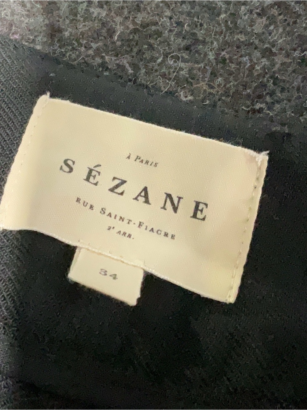 Sezane Damon Wide-Cuff Trousers - sz 34 Women's - Picture 12 of 12